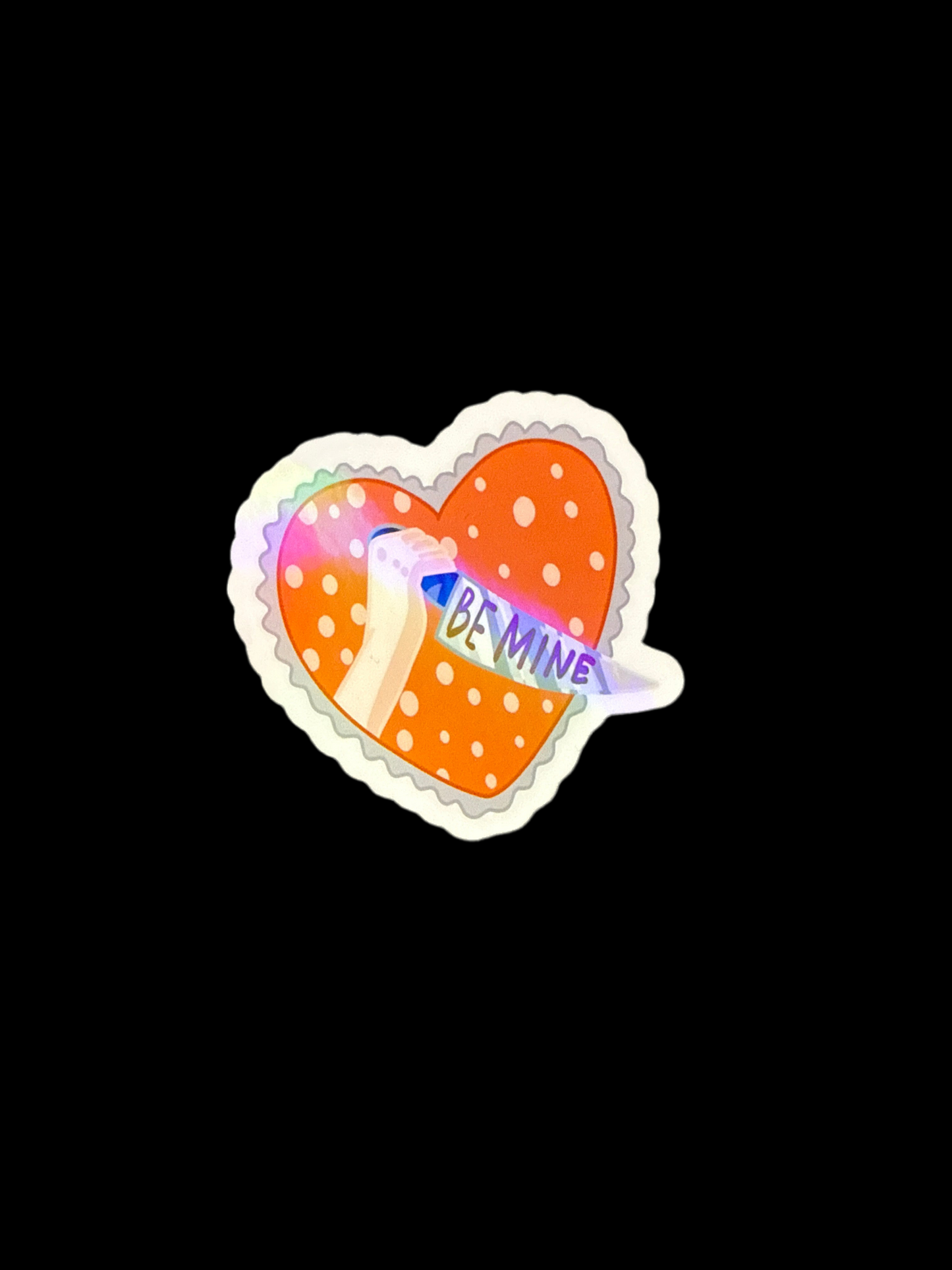 “Be Mine” Sticker