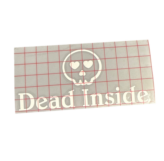 “Dead Inside” Vinyl Decal
