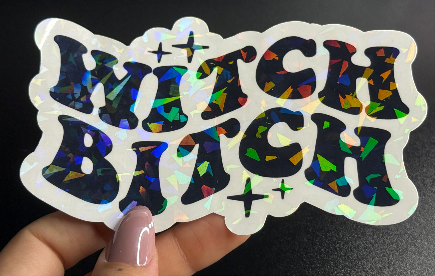 “Witch Bitch” Bumper Sticker