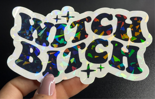 “Witch Bitch” Bumper Sticker